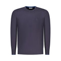 Coveri Moving blu viscosa uomo maglia, stylish men's long-sleeve shirt with a relaxed fit and soft fabric.