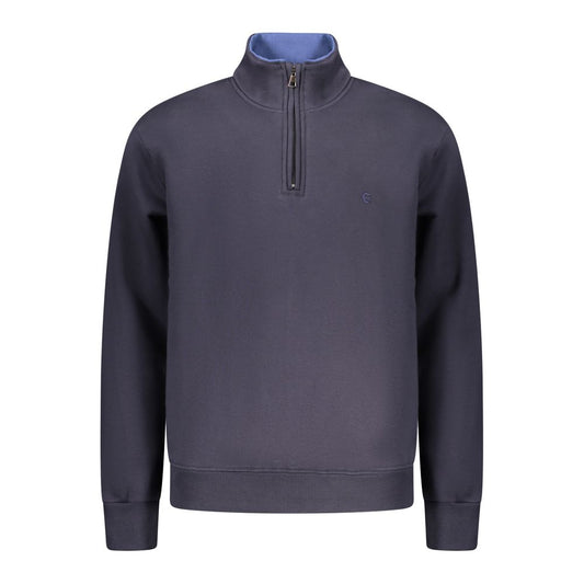 Coveri Moving Blue Cotton Men Sweatshirt Coveri Moving
