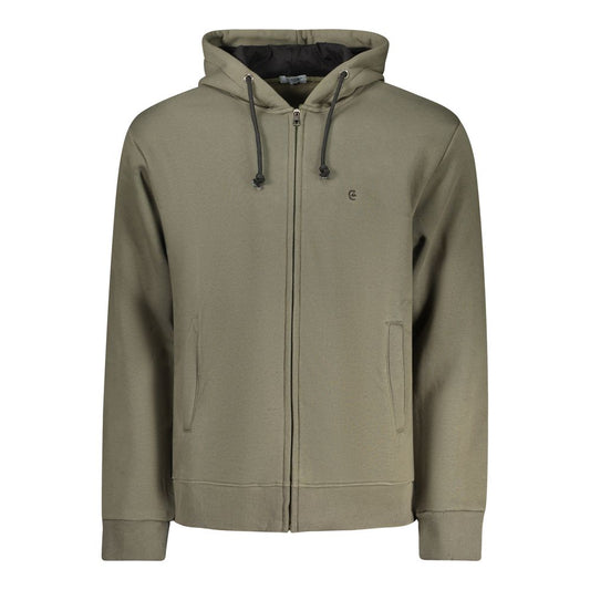 Coveri Moving Verde Cotton Men Sweatshirt Coveri Moving