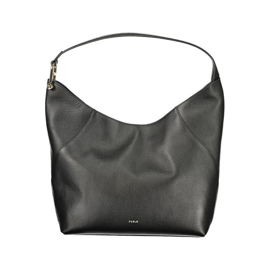 Furla Nero Pelle Women Shoulder Bag Furla