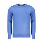 Coveri Moving Blu Viscosa Uomo Maglia, a stylish men's blue viscose sweater with a comfortable fit.