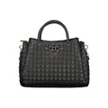Guess Jeans Black Polyurethane Women Handbag - Eljoys Fashion 