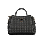 Guess Jeans Black Polyurethane Women Handbag - Eljoys Fashion 