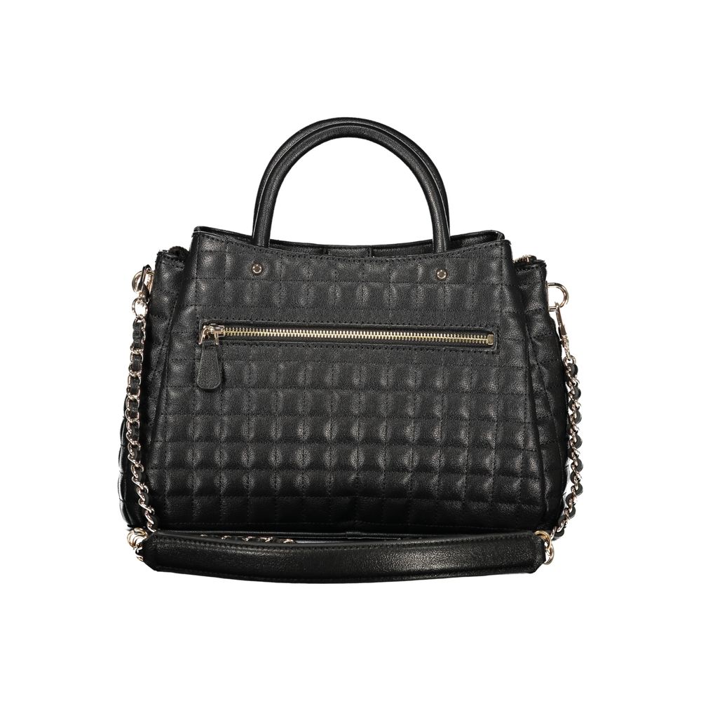 Guess Jeans Black Polyurethane Women Handbag - Eljoys Fashion 