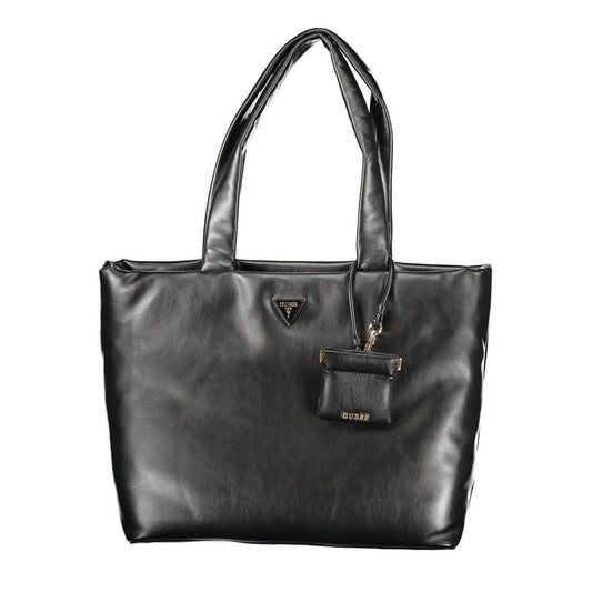 Guess Jeans Black Polyurethane Women's Handbag Guess Jeans