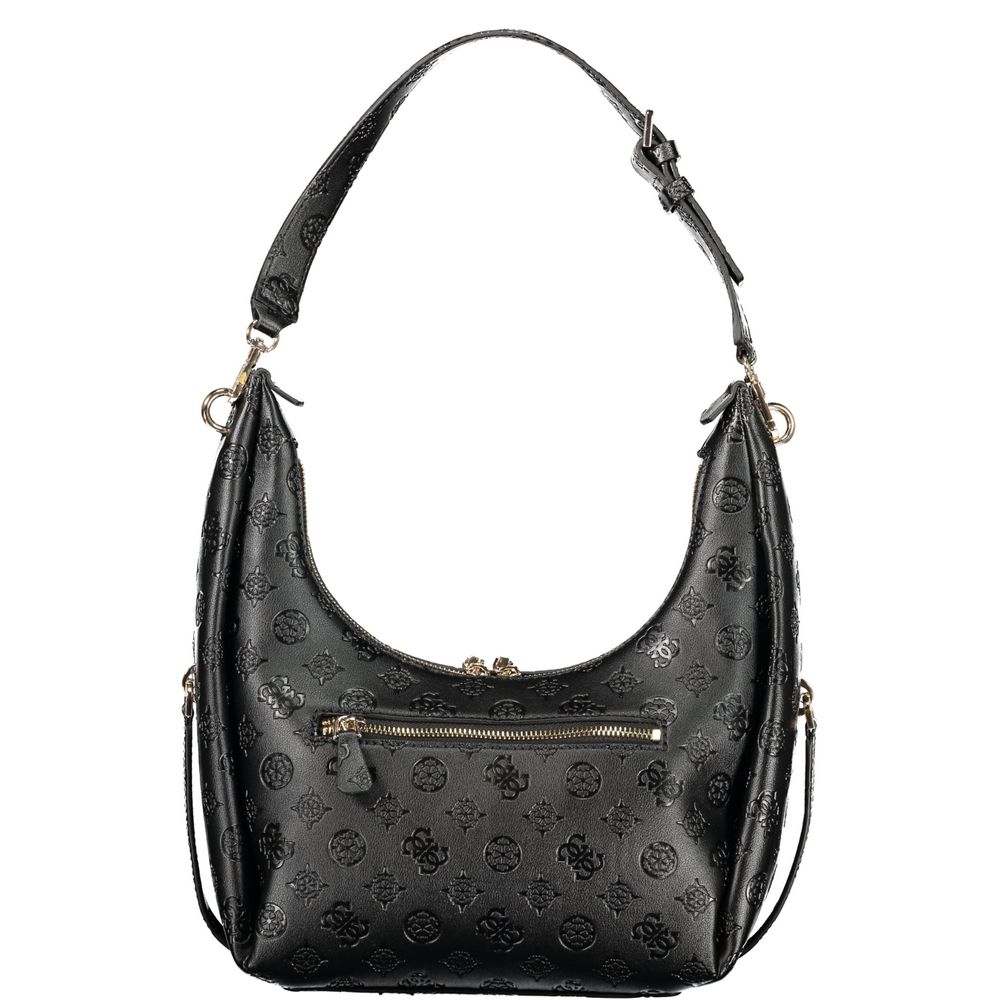 Guess Jeans Black Polyurethane Women's Handbag Guess Jeans