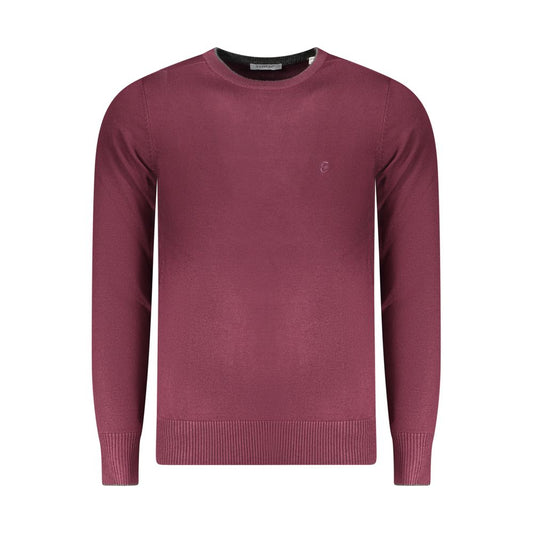 Coveri Moving Rosso Viscosa Men's Sweater Coveri Moving