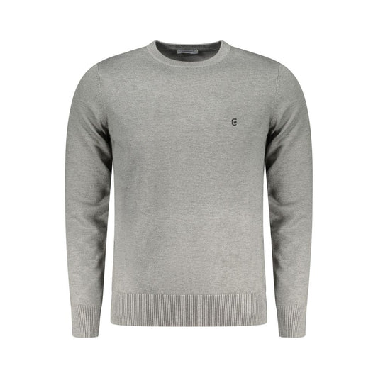 Coveri Moving Grigio Viscosa Men Sweater Coveri Moving