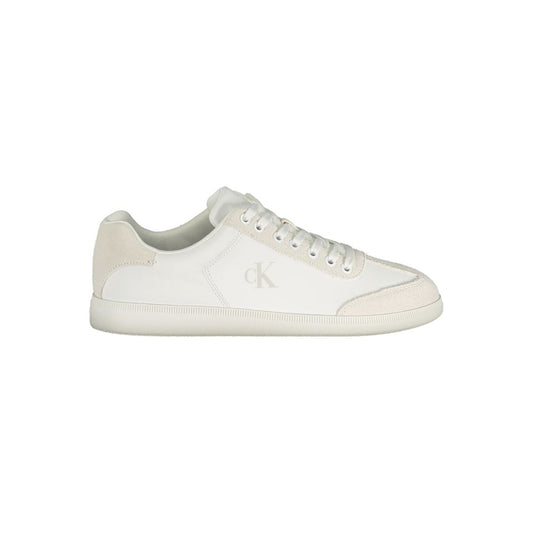Calvin Klein White Polyester Men's Sneaker Calvin Klein