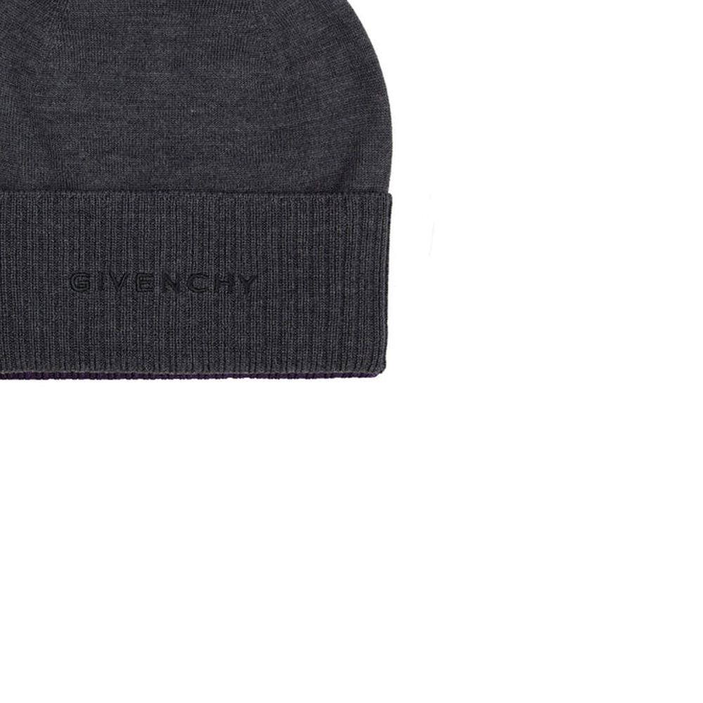 Givenchy Gray Wool Beanie