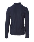 Armani Exchange Blue Cotton Polo Shirt Armani Exchange