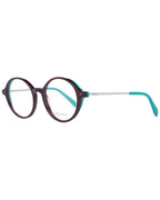 Emilio Pucci Burgundy Plastic Glasses Frames Emilio Pucci
