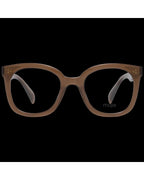 Maje Brown Plastic Glasses Frames Maje
