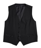 Dolce & Gabbana Black Wool Two-Piece Suit Dolce & Gabbana
