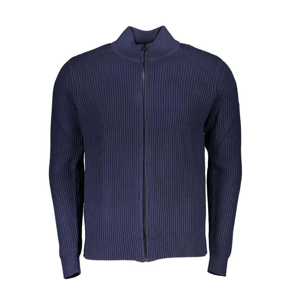 North Sails Blue Cotton Cardigan North Sails