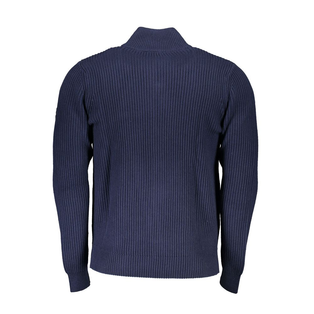 North Sails Blue Cotton Cardigan North Sails