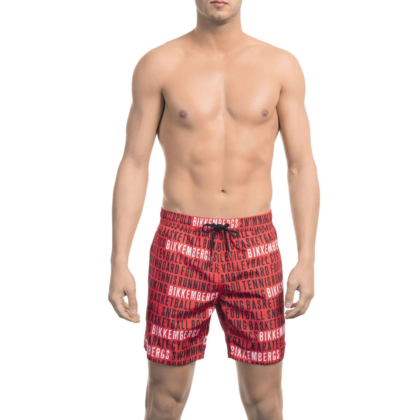 Bikkembergs Multicolor Polyester Swim Shorts Bikkembergs