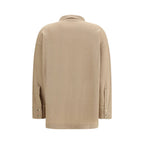 Fabiana Filippi Beige Wool Shirt Fabiana Filippi