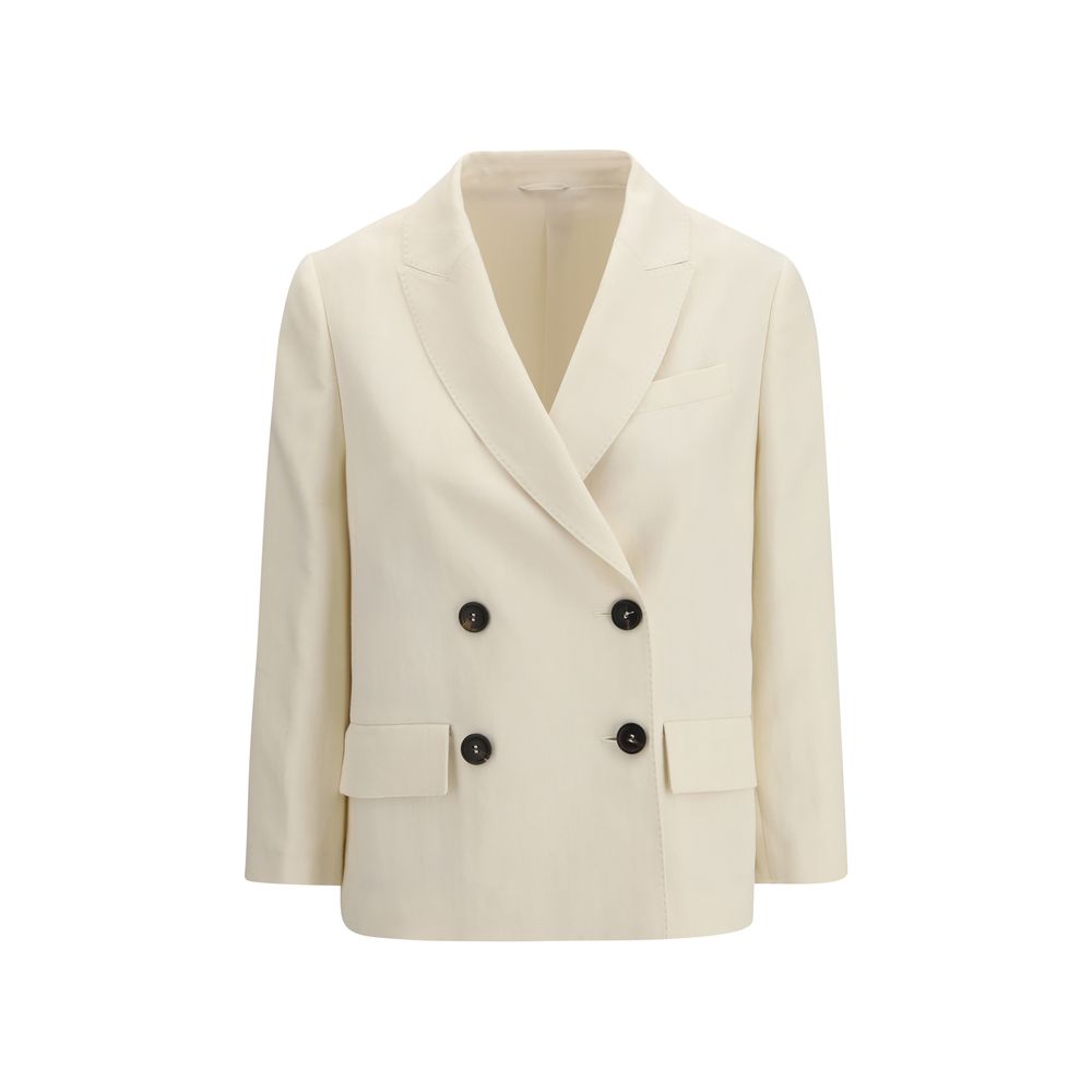 Brunello Cucinelli Beige Viscose Clothing Brunello Cucinelli