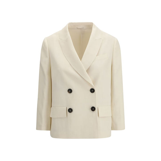 Brunello Cucinelli Beige Viscose Clothing Brunello Cucinelli