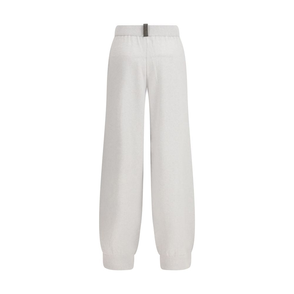 Fabiana Filippi Gray Wool Oves Aries Casual Pants Fabiana Filippi