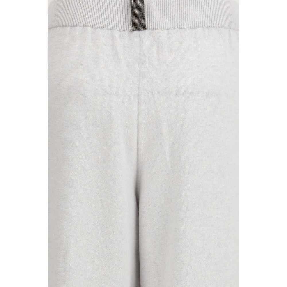 Fabiana Filippi Gray Wool Oves Aries Casual Pants Fabiana Filippi