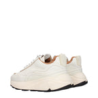 Buttero White Leather Low Top Sneakers Buttero