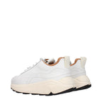 Buttero White Leather Chunky Sneakers Buttero