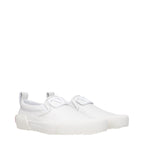 Valentino Garavani White Leather Slip-On Loafers Valentino Garavani