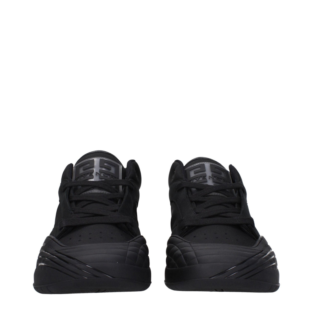 Givenchy Black Fabric Low Top Sneakers Givenchy