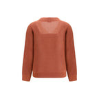 Brunello Cucinelli Red Cashmere Sweater