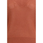 Brunello Cucinelli Red Cashmere Sweater