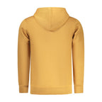Rifle Marrone cotton men's sweatshirt with a relaxed fit and ribbed cuffs, featuring a simple crewneck design.