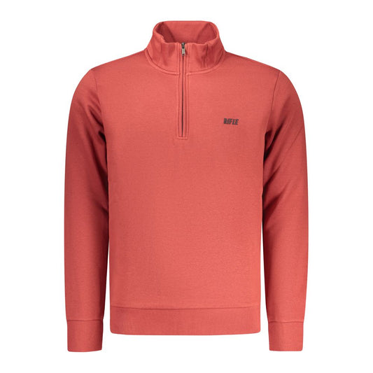 Rifle Red Cotton Men Sweatshirt Rifle