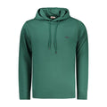 Green Rifle Cotton Men's Sweatshirt featuring a casual fit and ribbed cuffs, ideal for comfortable everyday wear.