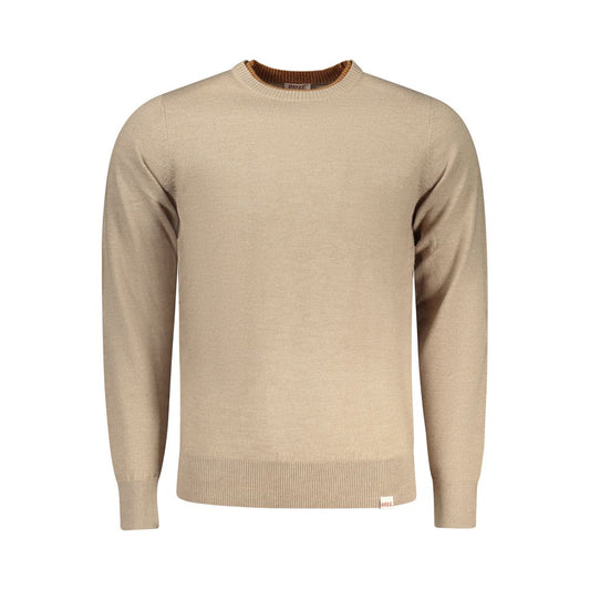 Rifle Beige Polyester Men's Sweater Rifle