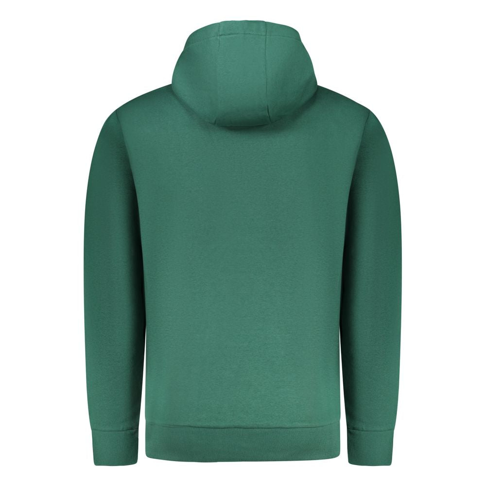 Green Rifle Cotton Men’s Hoodie with front pocket and adjustable drawstrings, casual and comfortable for everyday wear.