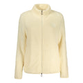 Beige polyester women's sweatshirt by Laura Biagiotti featuring a relaxed fit and casual style, suitable for everyday wear.