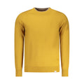 Rifle Oro polyester men's sweater featuring a classic crewneck design in a neutral color, suitable for casual wear.