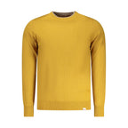 Rifle Oro polyester men's sweater featuring a classic crewneck design in a neutral color, suitable for casual wear.