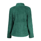 Laura Biagiotti Verde polyester women's sweatshirt with a relaxed fit and long sleeves, featuring a casual and comfortable style.