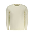 White Rifle acrylic men's sweater with ribbed cuffs and neckline, featuring a classic crew neck design.
