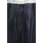Maison Margiela Blue Acetate Midi Skirt