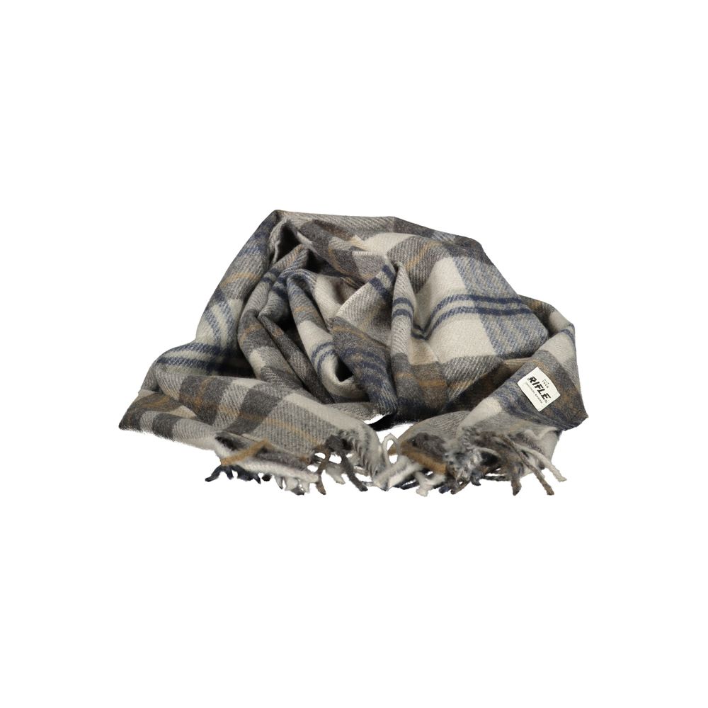 Rifle Grigio Polyester Men Scarf - Eljoys Fashion 