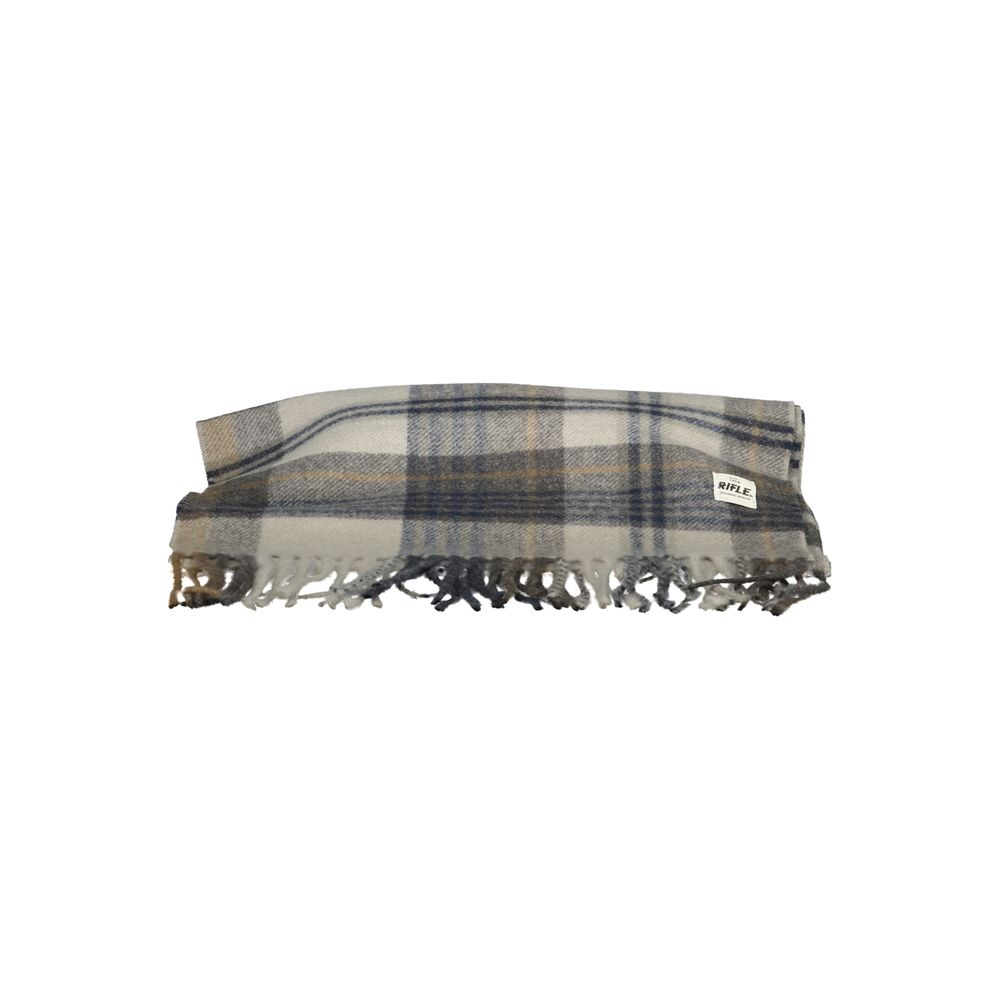 Rifle Grigio Polyester Men Scarf - Eljoys Fashion 