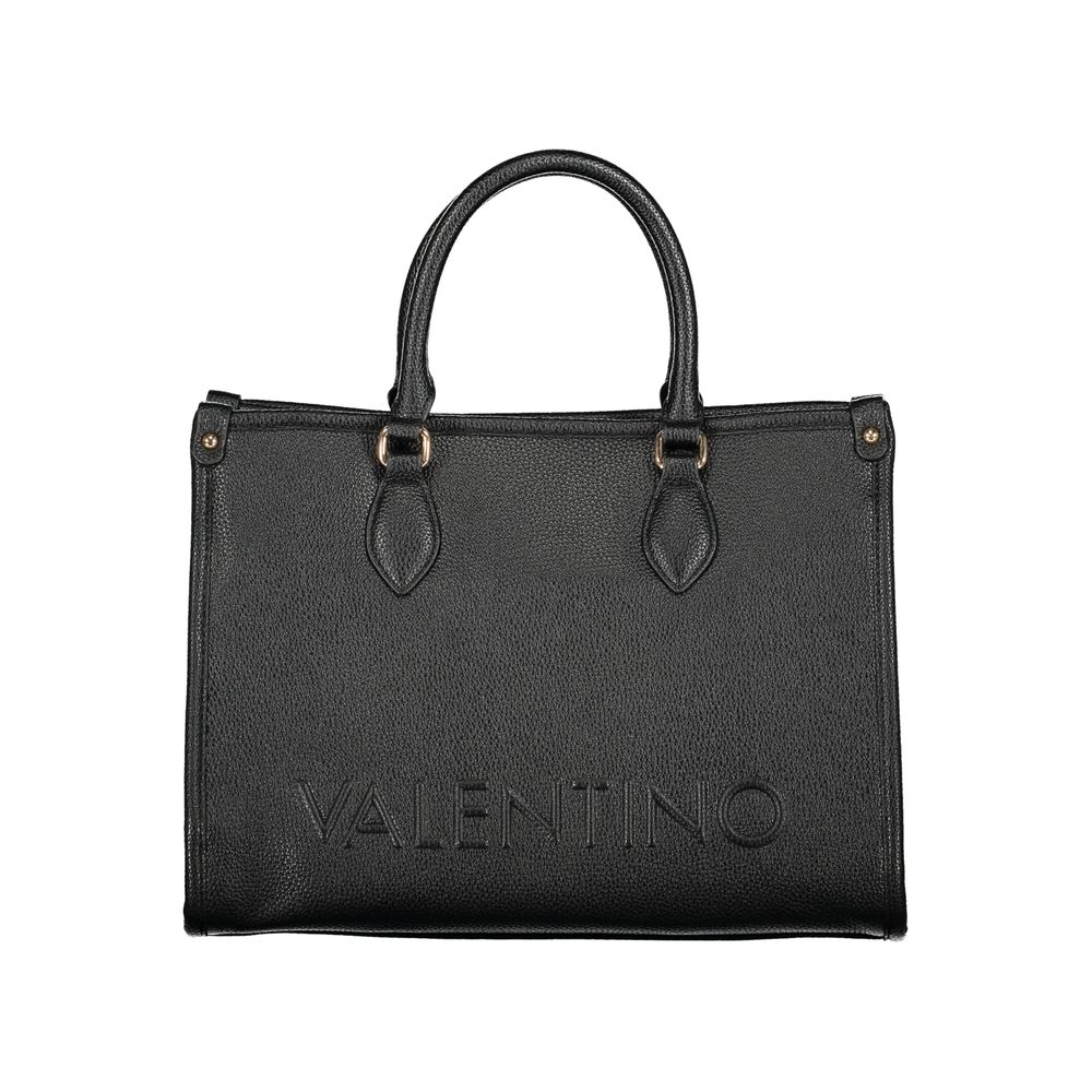 Mario Valentino Black Polyurethane Women Handbag Mario Valentino