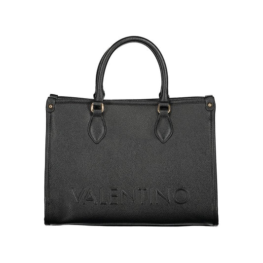 Mario Valentino Black Polyurethane Women Handbag Mario Valentino