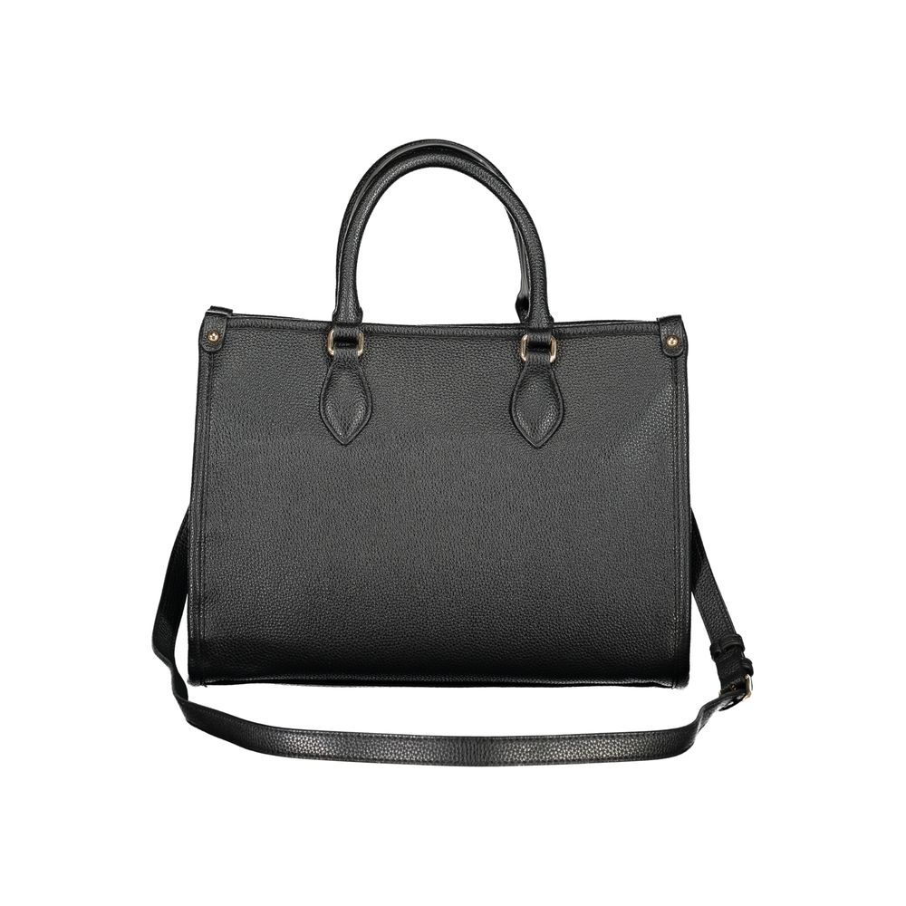 Mario Valentino Black Polyurethane Women Handbag Mario Valentino