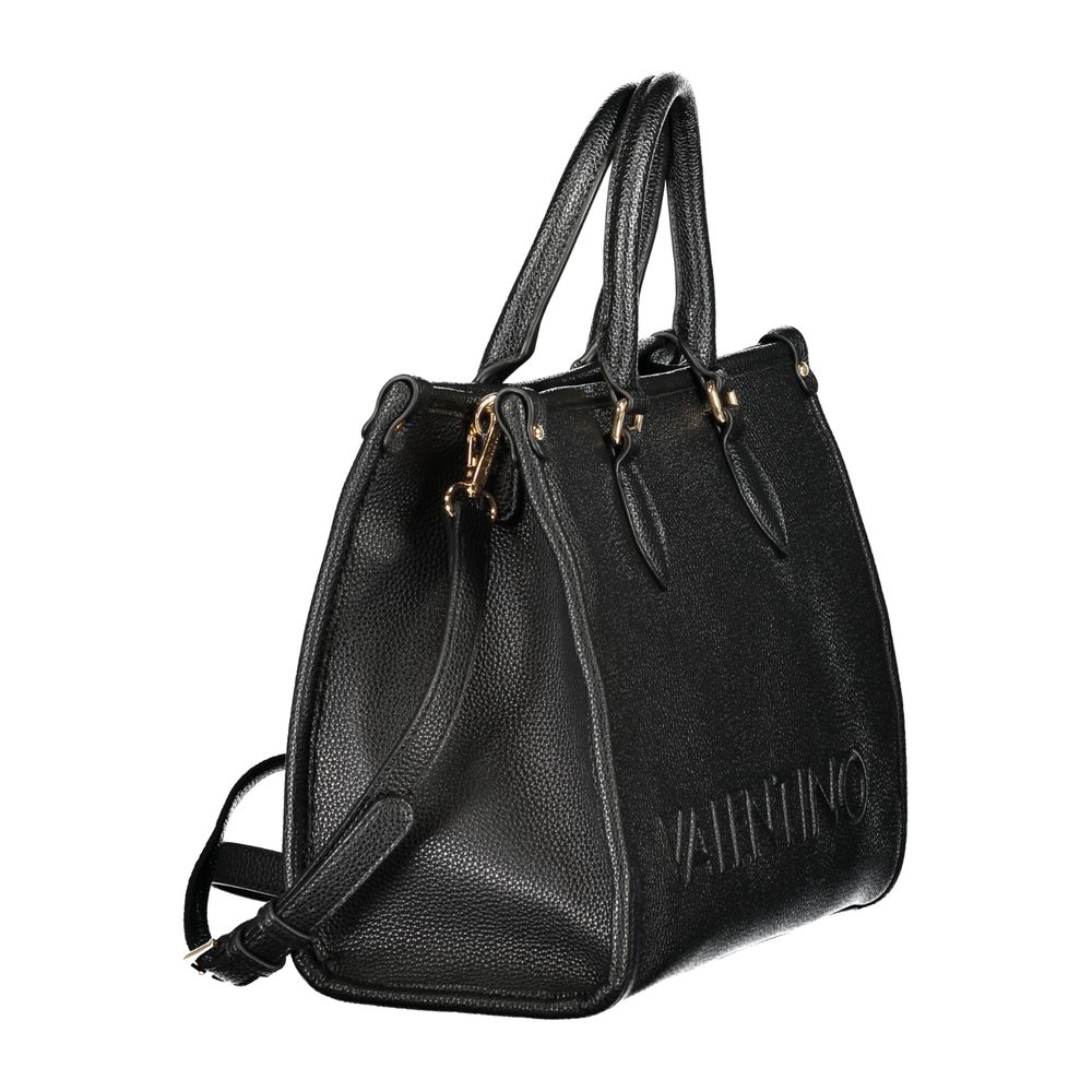Mario Valentino Black Polyurethane Women Handbag Mario Valentino