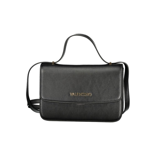 Mario Valentino Black Polyurethane Women's Bag Mario Valentino